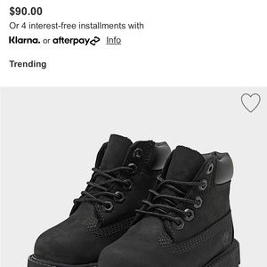 Baby Timberlands Size 5c